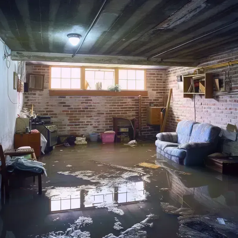 Flooded Basement Cleanup in Malmstrom Air Force Base, MT